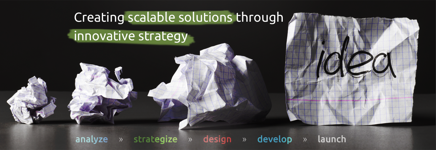 Creating scalable solutions through innovative strategy.